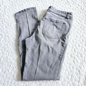 Christopher & Banks grey straight leg jeans casual 8 business casual